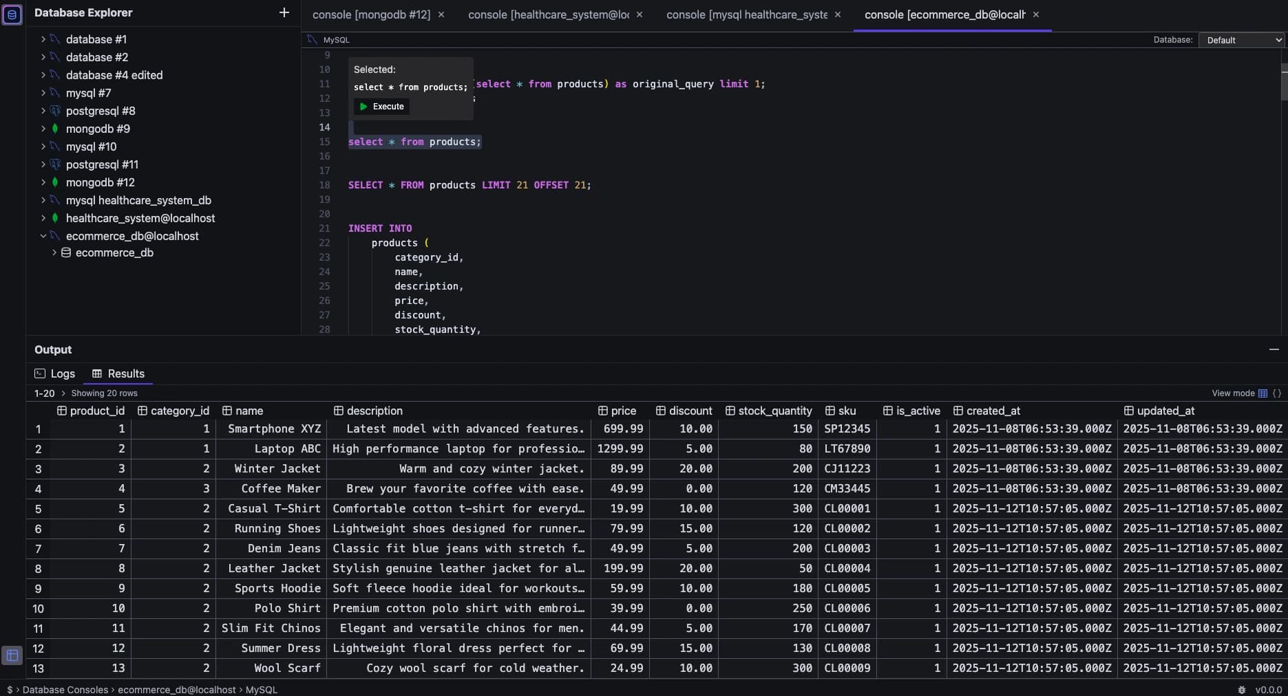 Intelligent Query Execution